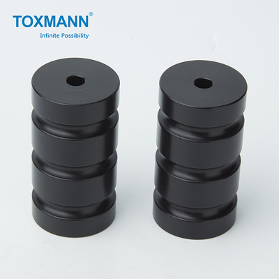POM Turned Plastic Parts pratique, ébarbant les composants tournés automatiques