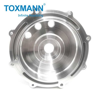 Traitement de la pièce à usiner et traitement par oxydation de la couverture avant en alliage d'aluminium pour le tournage CNC de précision