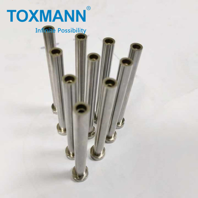 Pins d'insertion SKD61 Pins d'éjection Pins de pressage d'éjection de précision droite, partie de moulage par injection de métal de précision S45c