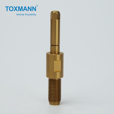Pièces de rotation pratiques en bronze de commande numérique par ordinateur, composants de rotation de précision de commande numérique par ordinateur d'axe