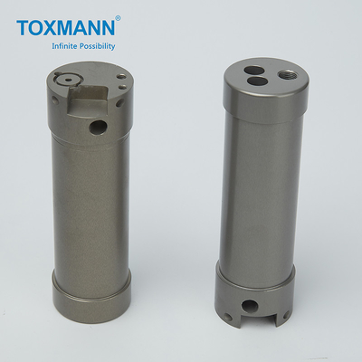 Pièces tournées en aluminium de RA0.8 AL7075, composant tourné par commande numérique par ordinateur dur de anodisation
