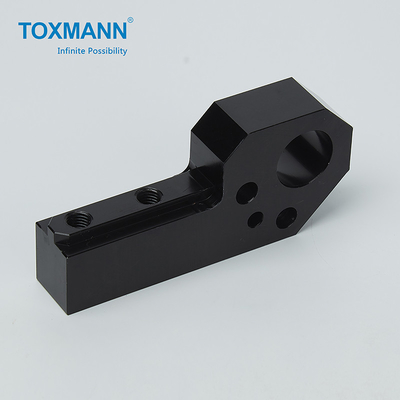 Composant de usinage antirouille de la commande numérique par ordinateur AL6061, pièces de rechange mécaniques d'oxydation anodique en noir