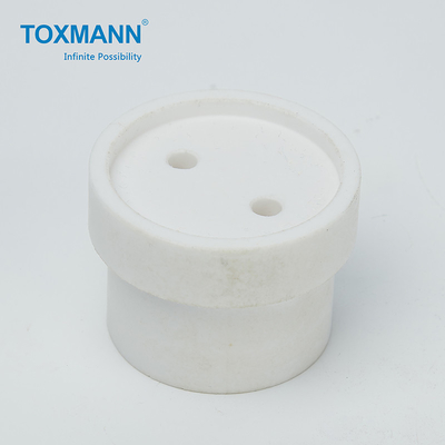 L'insertion de usinage de pièces de POM Turned de tour en plastique de commande numérique par ordinateur filète ébarber la surface