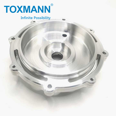 Traitement de la pièce à usiner et traitement par oxydation de la couverture avant en alliage d'aluminium pour le tournage CNC de précision