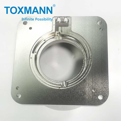 Pièces d'usinage de précision pour tour CNC S136 accessoires de base de plaque de code, pièces de tour CNC en acier allié