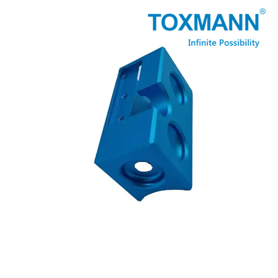 Machining CNC personnalisé précision bleu anodisé Aluminium en acier inoxydable Pièces CNC pièces métalliques