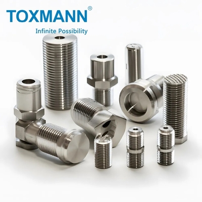 Services de personnalisation d'usinage CNC OEM Pièces filetées en aluminium en acier inoxydable