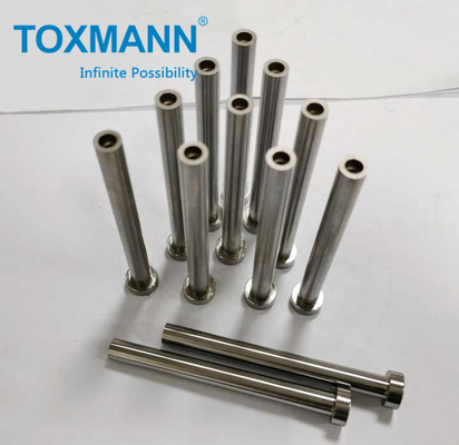 Pins d'insertion SKD61 Pins d'éjection Pins de pressage d'éjection de précision droite, partie de moulage par injection de métal de précision S45c
