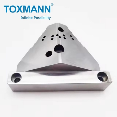 Surface métallique personnalisée hautement polissée Oxydation Traitement texturé au nickel Parties de fraisage CNC