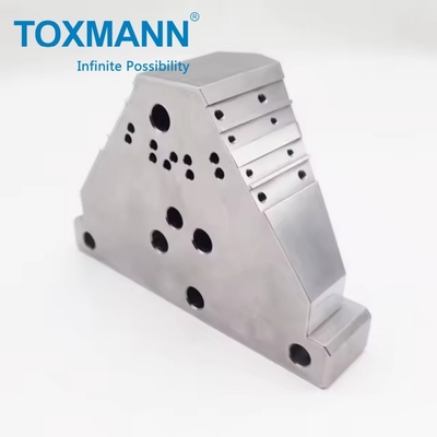 Surface métallique personnalisée hautement polissée Oxydation Traitement texturé au nickel Parties de fraisage CNC
