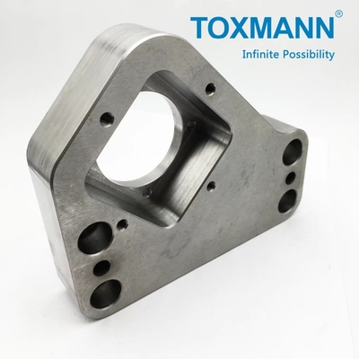 Personnaliser les pièces de fraisage d'usinage CNC Acier 45, oxydation de la surface du métal Traitement texturé du nickel Partie de fraisage CNC