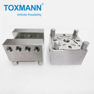 Parties d'usinage CNC en aluminium, acier inoxydable et métal de haute précision