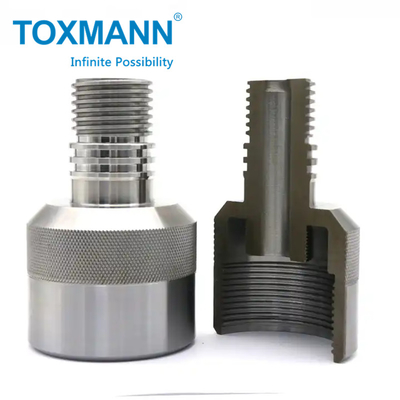 Finition lisse Parties d'usinage CNC personnalisées en acier inoxydable haute précision